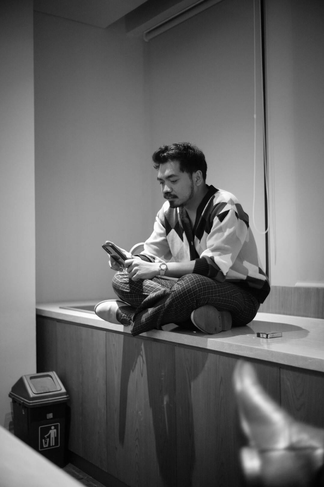 Portrait of a young man workflow consultant with a tablet